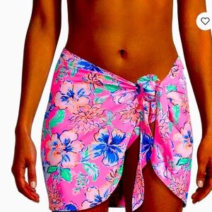 Floral Pink Sarong Skirt